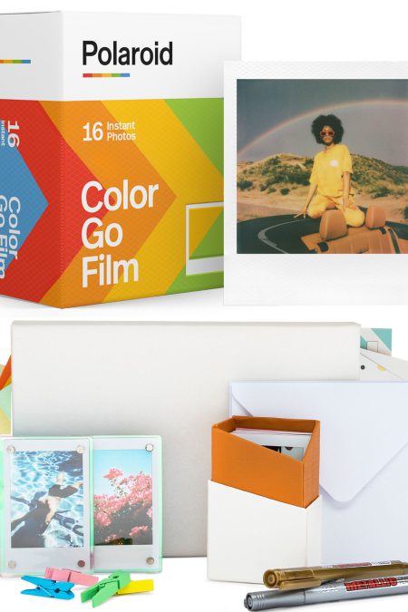 Polaroid GO Color Film (2-Pack) with Focus Camera Instax Film Kit for Fujifilm Mini Bundle