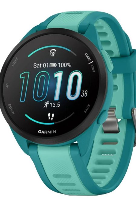Garmin Forerunner 165 Music GPS Running Smartwatch (Turquoise - Aqua)