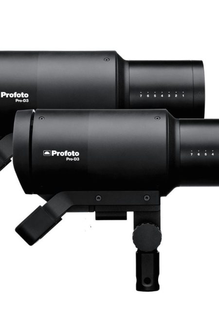 Profoto Pro-D3 Industrial-Grade Monolight with Fast Recycling Time and 3 Flash Modes (750W, 2-Pack)