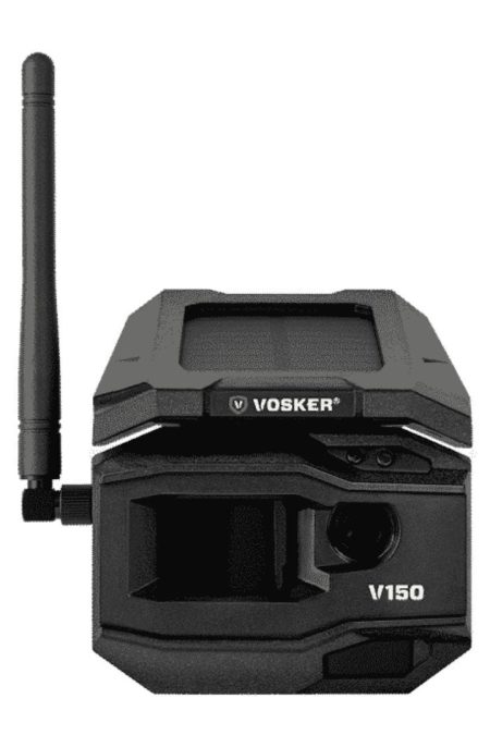 Vosker V150 Solar Powered LTE Mobile Security Verizon Camera with Motion-Activated Surveillance
