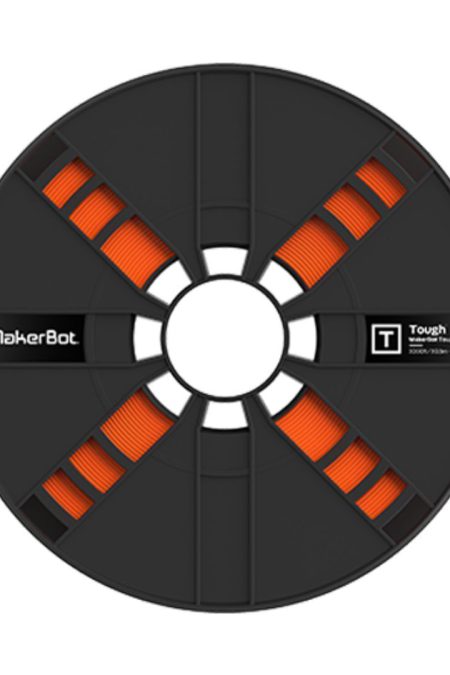 MakerBot Tough PLA 3D Printing Filament Large Spool for Replicator+, 5th Gen and Z18 (Safety Orange)