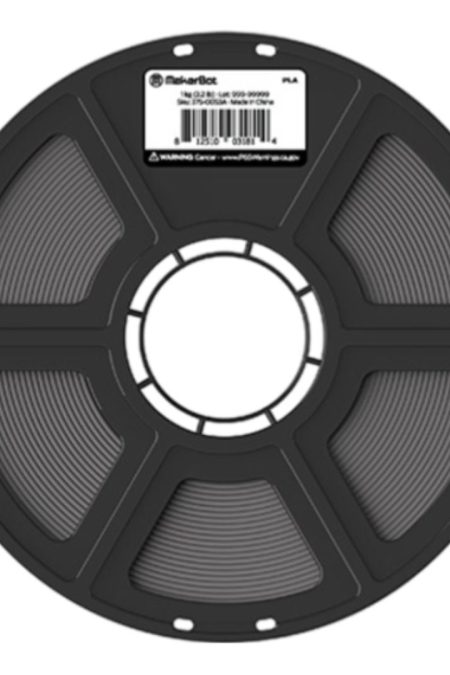 MakerBot 375-0049A Sketch PLA Filament for Sketch and Sketch Large 3D Printer (Gray, 2.2Lb)