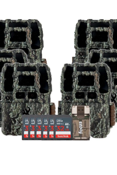 Browning Trail Camera Dark Ops Pro DCL NANO Trail Camera 6-Pack with Six 32GB Cards and Reader