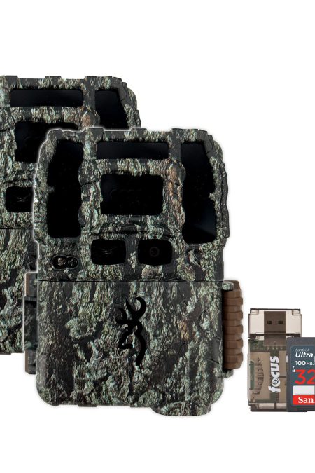 Browning Trail Camera Dark Ops Pro DCL NANO Trail Camera 2-Pack with Two 32GB Cards and Reader