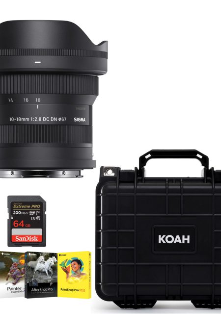 Sigma 10 to 18mm F2.8 DC DN Contemporary Ultra-Wide-Angle Zoom Lens for L Mount Bundle