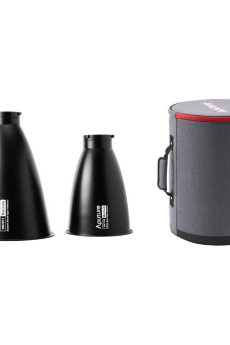 Aputure Storm 1200x Reflector Kit with 15-Degree Narrow and 30-Degree Medium Reflectors (Black)