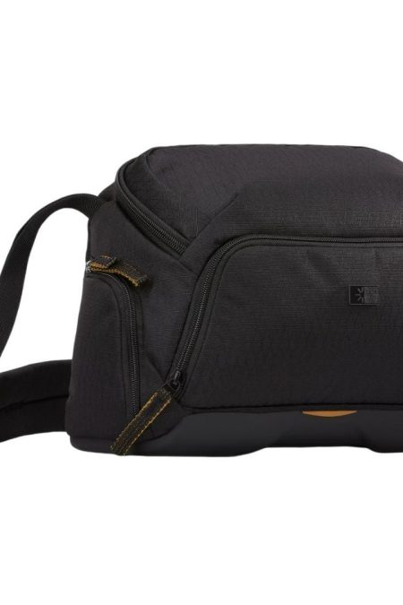 Case Logic Viso DSLR and Mirrorless Camera Sling Bag with Articulating Strap (Medium, Black)