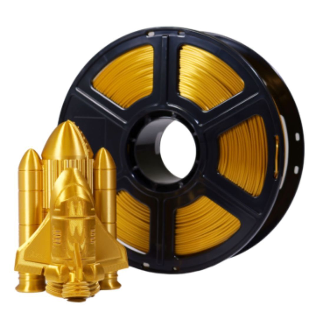 MakerBot 375-0085A Metallic Color Series 1.75mm PLA Filament for Sketch Printer (Crown Gold, 2.2 Lb)