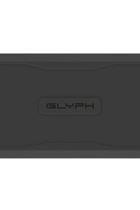 Glyph Atom Pro Portable Thunderbolt 3 NVMe SSD V2 with 2800 MBPS Transfer Speeds (4TB, Black)