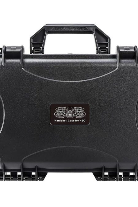 STARTRC Waterproof Hard Carrying Case for DJI Neo Fly More Combo (Black and Red)