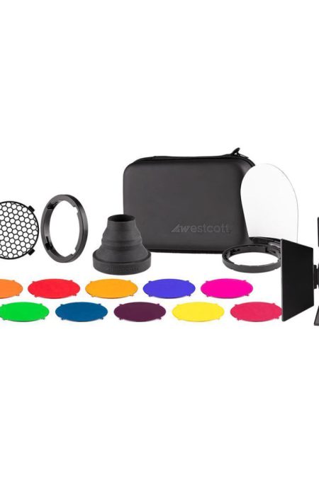 Westcott FJ80 Creative Pack with 15 Stackable Light Modifiers and Honeycomb Grid (Twist Lock)