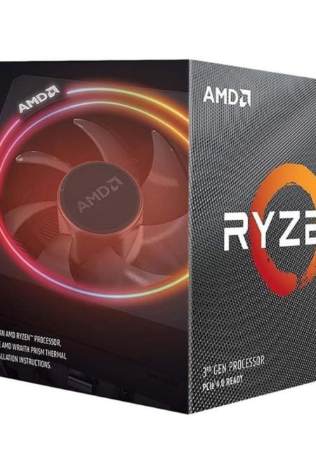 AMD Ryzen 7 3700X 8-Core, 16-Thread Unlocked Desktop Gaming Processor with Wraith Prism LED Cooler