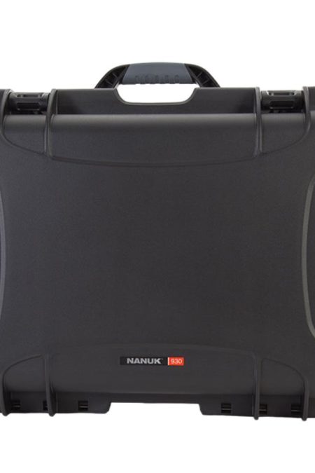 Nanuk 930 Pro Photo Kit Camera Case with Zippered and Anti-Tear Compartments (26.5 Liters, Black)