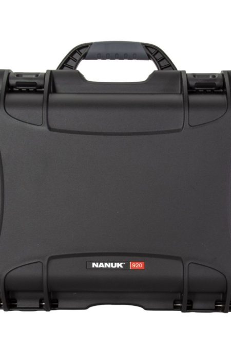 Nanuk 920 Pro Photo Kit Camera Case with Zippered and Anti-Tear Compartments (16 Liters, Black)