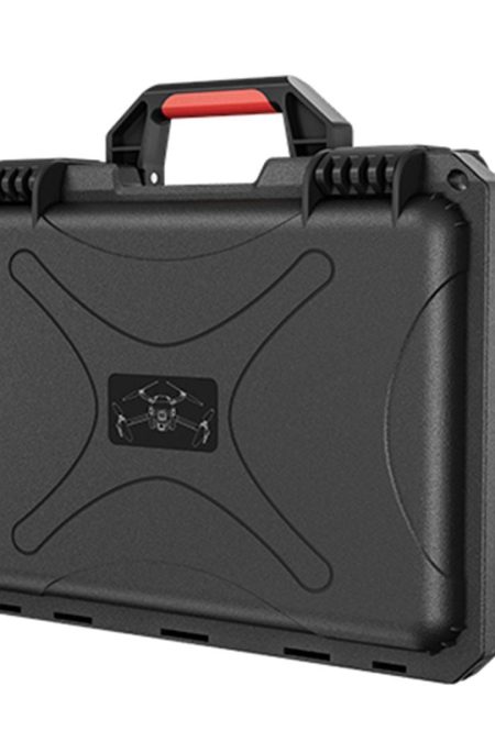 STARTRC Waterproof Carrying Case for DJI Mini 4 Pro and DJI RC 2 Drones with ABS Body (Black-Red)
