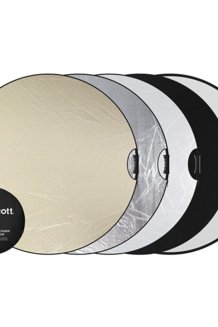 Westcott Illuminator 40-Inch 5-In-1 Reflector with QuickGrip Handles for Versatile Light Control