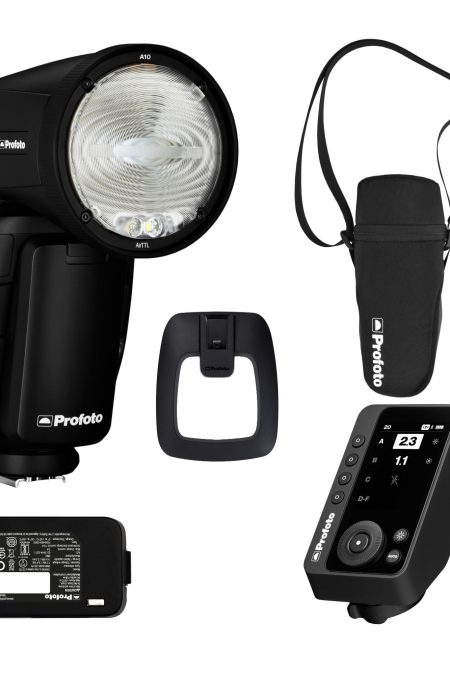 Profoto Connect Pro Wireless Transmitter for Sony Camera with Profoto A10 Flash Light Bundle