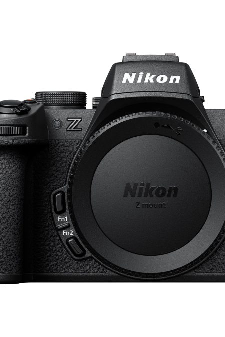 Nikon Z50 II Mirrorless Camera with CMOS Image Sensor, 4K Video, and Lightweight Design (Black)