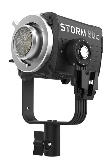 Aputure STORM 80c IP65 Weather-Resistant 80W Full-Color Compact Point Source Fixture (Black)