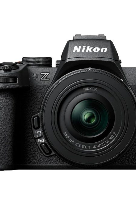 Nikon Z50 II 20.9 MP DX-Format Lightweight and Compact Mirrorless Camera with 16-50mm Lens (Black)