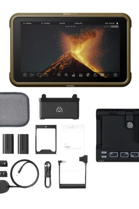 Atomos Ninja Ultra 5-in 1000nit HDR Monitor-Recorder with Connect and AtomX Cast and Accessory Kit