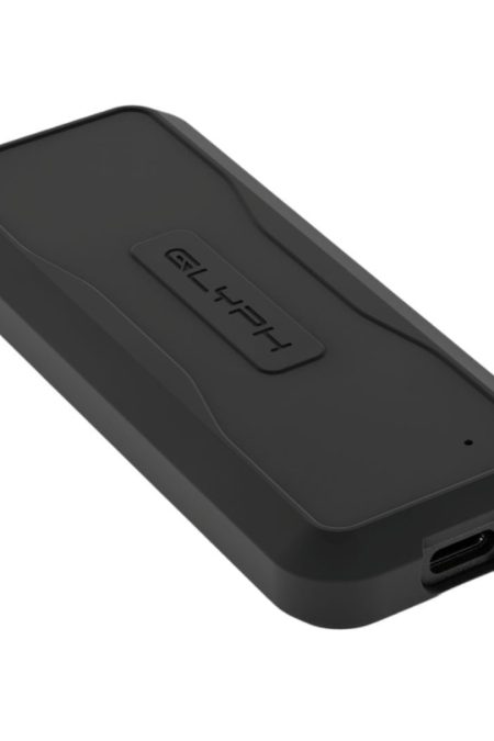 Glyph Atom EV NVMe SSD with USB 3.2 Type-C Port and 1000 MBPS Transfer Speed (8TB, Black)