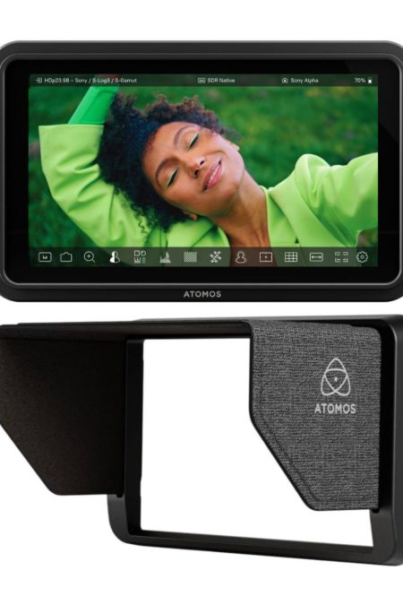 Atomos Shinobi II HDMI 4K Monitor with HDR Touchscreen and Lightweight Design (Black) Bundle