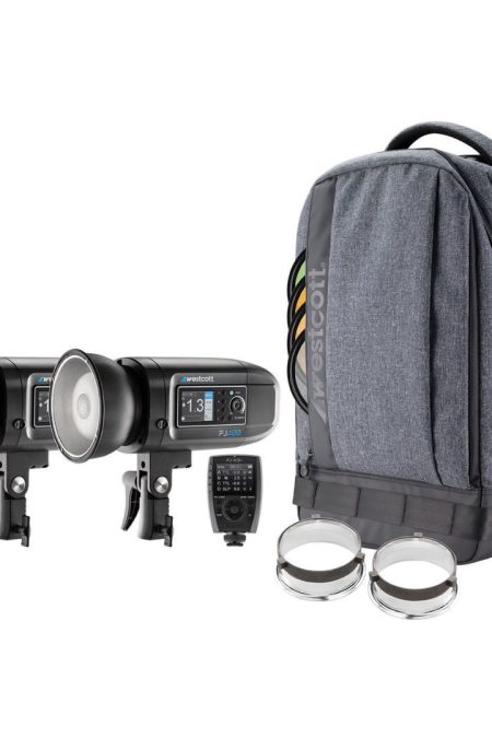 Westcott FJ400 II Strobe 2-Light Backpack Kit with FJ-X3 S Wireless Trigger for Sony Cameras