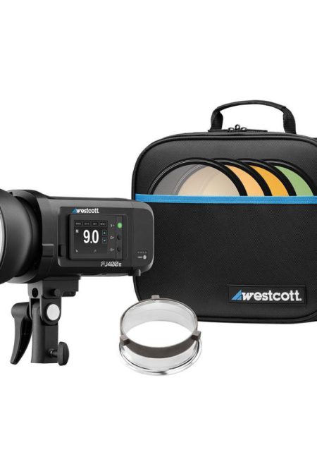 Westcott FJ400 II 400Ws Compact Touchscreen Strobe with FJ Pro AC and DC Battery