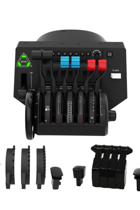 Honeycomb Aeronautical Bravo Throttle Quadrant and Throttle Pack for Airbus A319-A380 Bundle