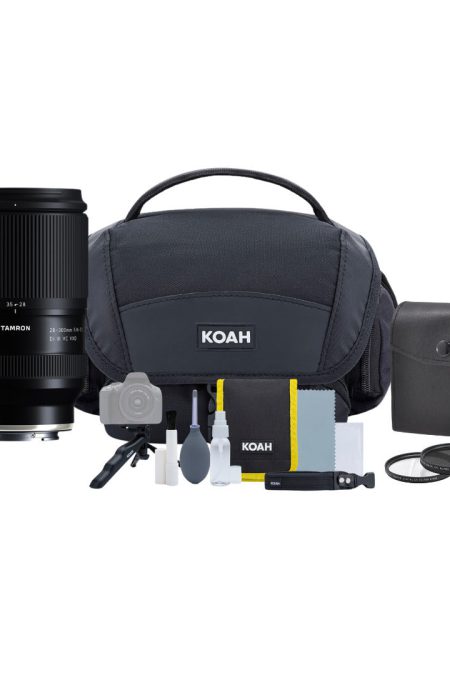 Tamron 28-300mm F/4-7.1 Di III VC VXD for Sony E-Mount (Model A074S) with Bag and Lens Filter Bundle