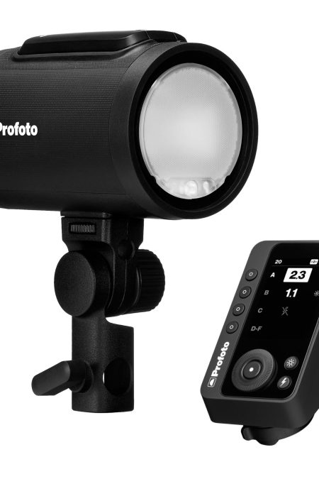 Profoto A2 Monolight and Profoto Connect Pro Remote with Hundred Channels (Non-TTL, Black) Bundle