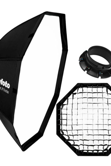 Profoto OCF Compact and Lightweight 3-Feet Softbox Octa with Profoto OCF Softgrid 3-Feet Octa Bundle
