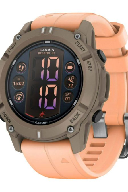 Garmin Descent G2 Dive 45mm GPS Smart Watch (Paloma with Shell Pink Band)