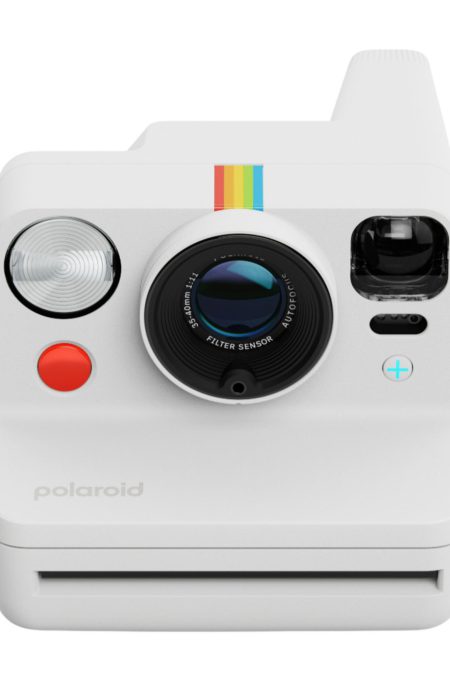 Polaroid Now Plus Generation 3 Instant Camera with Two-Lens Autofocus System and Manual Mode (White)