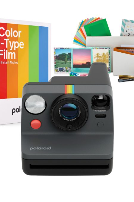 Polaroid Now Generation 3 Instant Camera with Film Kit and Color Instant Film (Black) Bundle