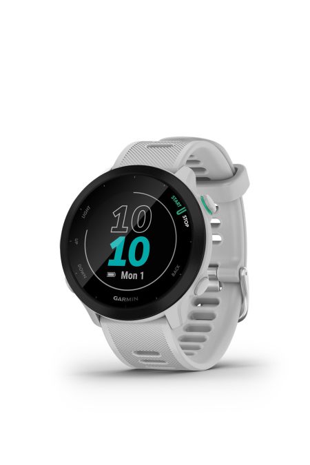 Garmin Forerunner 55 GPS Running Smartwatch (White)