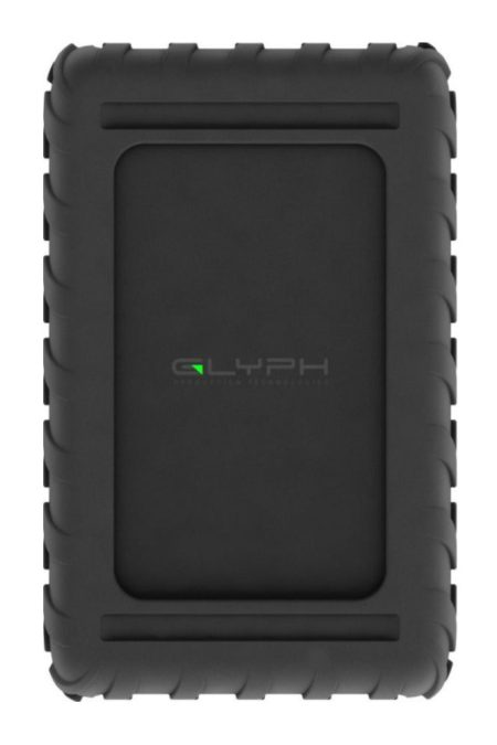 Glyph Blackbox PRO 7200 RPM USB-C 3.1 260 MBPS Speeds Silicone Enclosure Hard Drive for Backup (2TB)