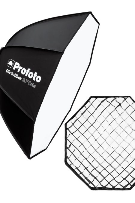 Profoto Clic Softgrid 2.7-Feet Octa for Only Profoto Flashes with Clic Softbox 2.7-Feet Octa Bundle