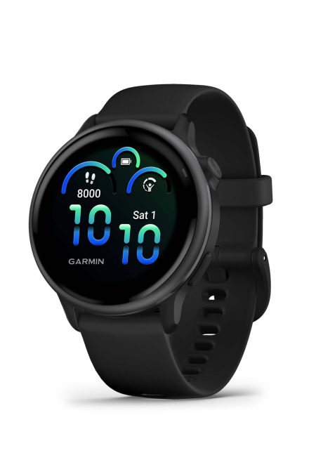 Garmin vivoactive 6 GPS Smartwatch (Slate with Black Band)