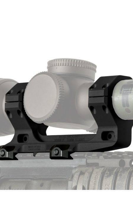 Reptilia AUS 30mm Optic Mount,1.54 inch Height, MIL-STD, M1913 Picatinny Compatible (Black Anodized)