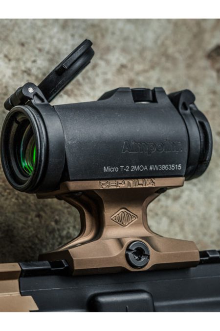 Reptilia DOT Mount Red Dot Sight Mount, 39mm Height, Lower 1/3 Co-Witness (Flat Dark Earth)