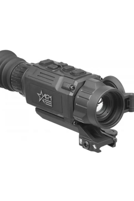 AGM RattlerV2 25-384 Thermal Scope 25mm Lens Digital Zoom Wi-Fi Recording 11hr Battery (Black)