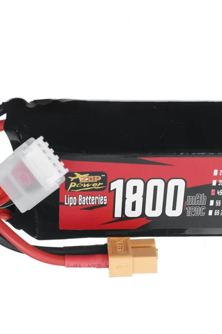ZOP Power 14.8V 1800mAh 120C 4S LiPo Battery XT60 Plug for RC Drone