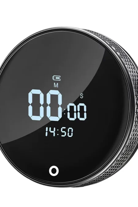 Magnetic LED Digital Timer Stopwatch Alarm Countdown Timer Rotating Volume Adjustment For Kitchen Cooking Learning