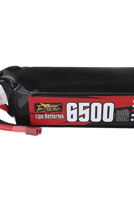 ZOP Power 14.8V 6500mAh 60C 4S LiPo Battery T Plug for RC Car