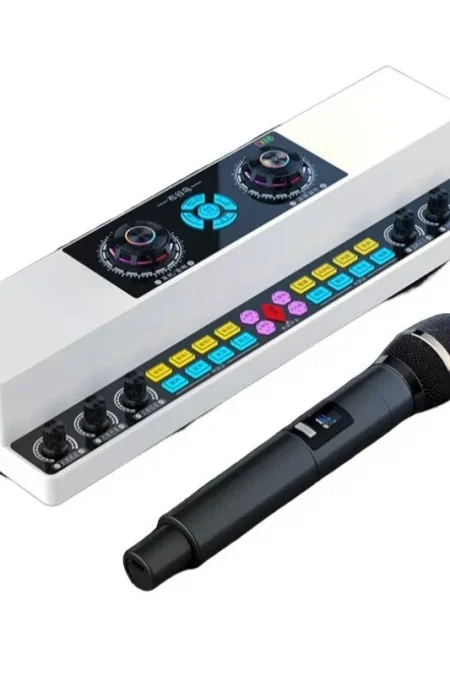 Cuckoo Y6 Live Streaming Singing Sound Card Speaker All-in-One bluetooth Speaker Superior Bass Support AUX TF Card OTG I