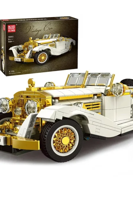 Mould King 10003 Technical Car The K500 Vintage Car Building Block Assembly Kit 868PCS Toys Kids Christmas Gift