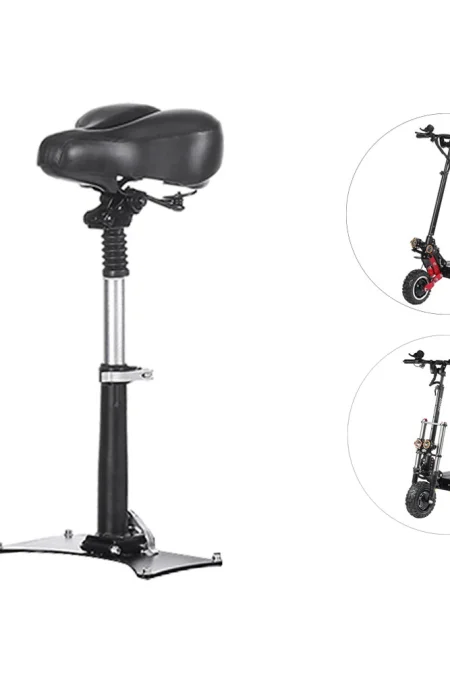 Electric Scooter Saddle Seat Professional Breathable 43-60cm Adjustable High Shock Absorbing Folding Chair Cushion for L