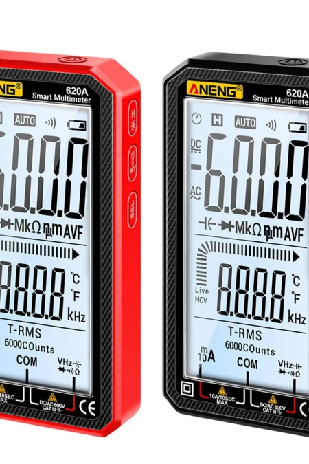 ANENG 620A Smart Multimeter 6000 Counts AC/DC Voltage Current Resistance Capacitance Frequency Temperature Non-Contact V